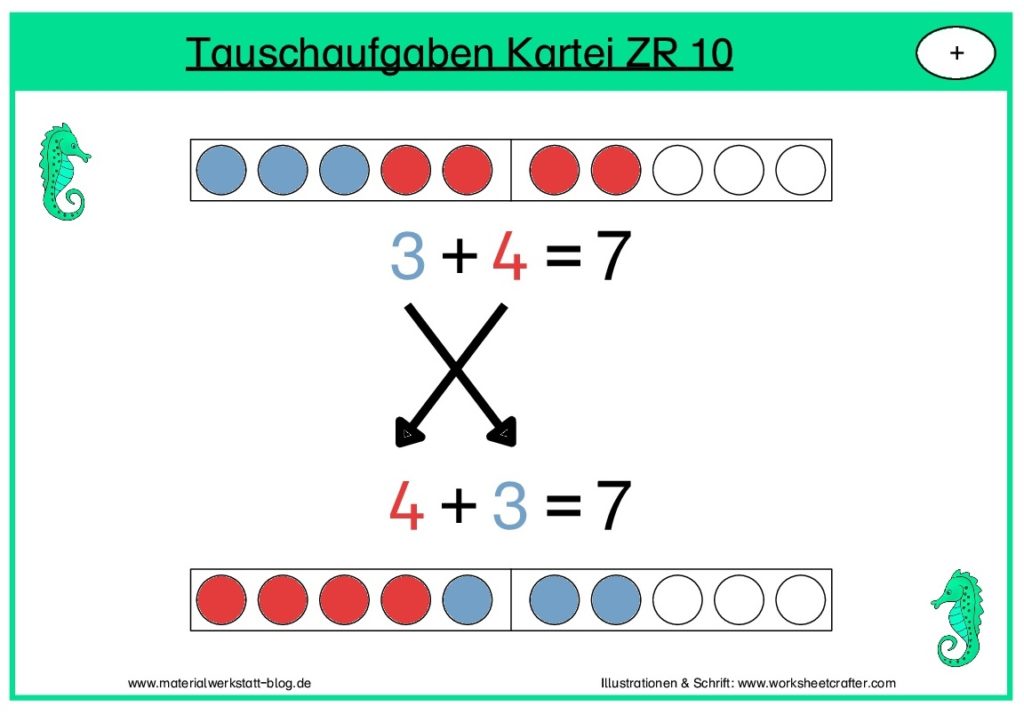 Tauschaufgaben Zr Kartei Materialwerkstatt