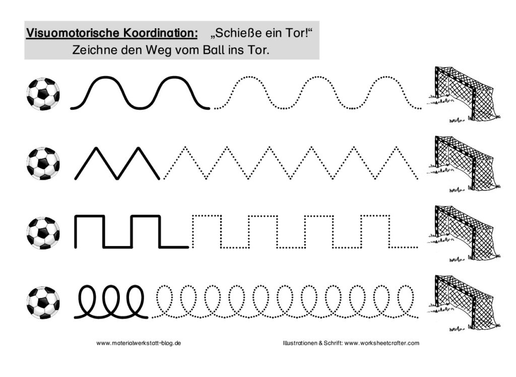 Arbeitsblatt Visuelle Wahrnehmung